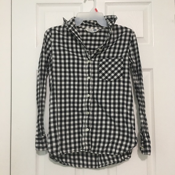 old navy button up shirt/flannel - Picture 1 of 3